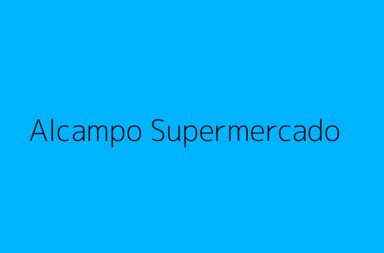 Alcampo Supermercado